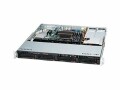 Supermicro SuperChassis 813MFTQC-R407CB, Anzahl Laufwerkschächte: 4