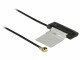 DeLock WLAN-Antenne MHF/U.FL 25 cm MHF I 1.5 dBi