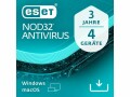 eset NOD32 Antivirus Vollversion, 4 User, 3 Jahre