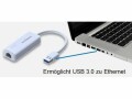 Edimax Netzwerkkarte EU-4306 1Gbps USB 3.0, Schnittstellen: RJ-45