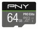 PNY MICRO-SD PRO ELITE 64GB CLASS