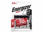 Energizer Batterie Max Mignon AA 4 Stück, Batterietyp: AA