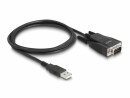 DeLock Adapter USB 2.0 - Seriell RS-232, Datenanschluss Seite