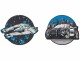 Schneiders Badges Spaceship + Police Car, 2 Stück, Eigenschaften