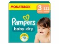 Pampers Windeln Baby Dry Midi Grösse 3, Packungsgrösse: 222