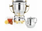 BEEM Teebereiter Samowar Tea Classic 3 l, Gold/Silber, Material