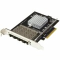 StarTech.com - Quad-Port SFP+ Server Network Card - PCI Express - Intel XL710 Chip