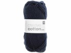 Rico Design Wolle Creative Cotton Aran 50 g Dunkelblau