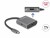 Bild 2 DeLock 2-Port Signalsplitter USB-C ? 2x HDMI, Anzahl Ports