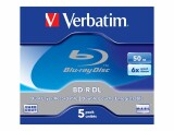 Verbatim BD-R 6x Dual Layer 50GB 5 Pck