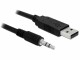 DeLock - Converter USB 2.0 > Serial-TTL 3.5 mm stereo jack (5 V)