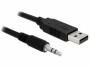 DeLock USB 2.0-Kabel TTL 5V USB A - Klinke