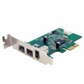 StarTech.com - 3 Port 2b 1a Low Profile 1394 PCI Express FireWire Card Adapter