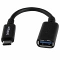 StarTech.com - 6in USB C to A Adapter Cable M/F - USB 3.0 - USB-IF Certified