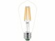 Philips Lampe E27 Edison LED, Ultra-Effizient, Warmweiss, 60W