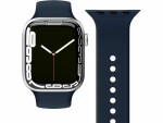 Vonmählen Classic Band Apple Watch 42/44/45/49 Navy, Farbe: Blau