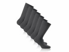 Rohner Socks Socken Cotton II Anthrazit 3er-Pack, Grundfarbe: Grau