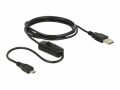 DeLock Delock USB Micro-B Kabel mit Ein/Aus