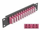 DeLock Verteilerplatte 10? LWL Patchpanel 12 Port LC Quad