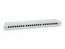 equip Equip - Patch Panel - RAL 7035 - 1U - 24 Ports