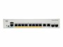 Cisco PoE+ Switch C1000-8P-E-2G-L 8 Port, SFP Anschlüsse: 2