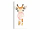 Wallxpert Bild Giraffe 30 x 80 cm, Motiv: Giraffe