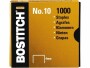 Bostitch Heftklammer No. 10, 1000 Stück, Verpackungseinheit: 1000