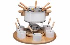 Nouvel Fleischfondue-Set Larissa 23 Teile, Braun/Weiss, Anzahl