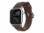 Bild 10 Nomad Lederarmband Traditional Strap Apple Watch Braun/Silber