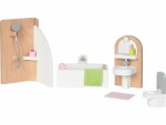 Goki Puppenhausmöbel Badezimmerausstattung 10-teilig
