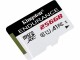 Kingston 256GB MICROSDXC ENDURANCE 95R/45W C10 A1 UHS-I CARD ONLY