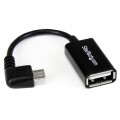 StarTech.com - 5in Right Angle Micro USB to USB OTG Host Adapter M/F