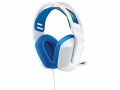 Logitech Headset G335 Gaming Weiss, Audiokanäle: Stereo