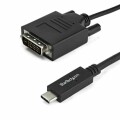 StarTech.com - 2m / 6 ft USB-C to DVI Cable - 1920 x 1200 - Black