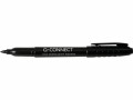 CONNECT Permanent-Marker Fine 1 mm, Schwarz, Strichstärke: 1.0 mm