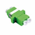 Value LWL Adapter LC Duplex, OS2/APC mit Flansch