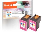 Peach Tinte HP Nr. 301XL (CH564EE) 2x Color