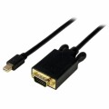 StarTech.com - 3ft Mini DisplayPort to VGA Adapter Cable mDP to VGA Black