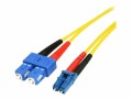 StarTech.com - 4m Fiber Optic Cable - Single-Mode Duplex 9/125 LSZH - LC/SC