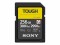 Bild 1 Sony SDXC Tough Speicherkarte mit 256 GB (G Serie, Klasse 10, UHS II, V90)