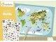 Avenue Mandarine Bastelset Tierische Weltkarte, Altersempfehlung ab: 6