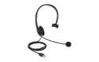 DeLock Headset USB Mono für PC und Notebook