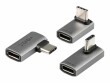 onit USB-Adapter gewinkelt USB-C Stecker - USB-C Buchse