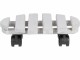Esschert Design Rolleruntersetzer Rund L Grau/Schwarz, Detailfarbe: Grau
