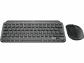 Logitech MX Keys Mini Combo for Business - GRAPHITE - CH - CENTRAL