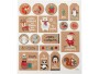 Creativ Company Weihnachtssticker Weihnachten, Verpackungseinheit: 1