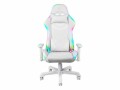 DELTACO RGB LED Gaming Chair White