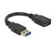 DeLock USB3.0 Verlängerungskabel, USB-A Stecker zu