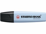 STABILO Leuchtmarker Boss Original Taubenblau, 10 Stück