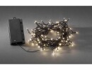 Konstsmide LED-Lichterkette 11.9 m Schwarz, Dämmerungssensor